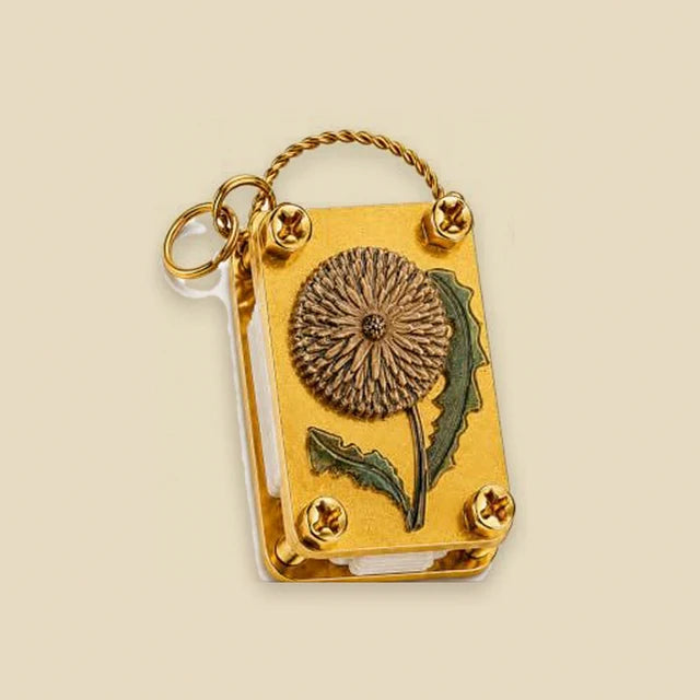 Dandelion design mini flower press
