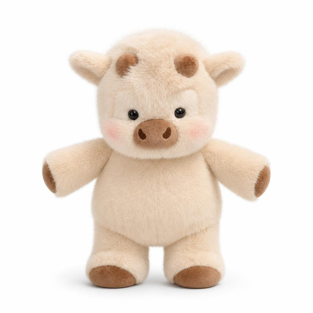 Mia Plush Co. Caramel Calf plush toy