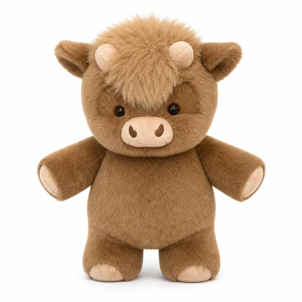 Mia Plush Co. Mocha Calf plush toy