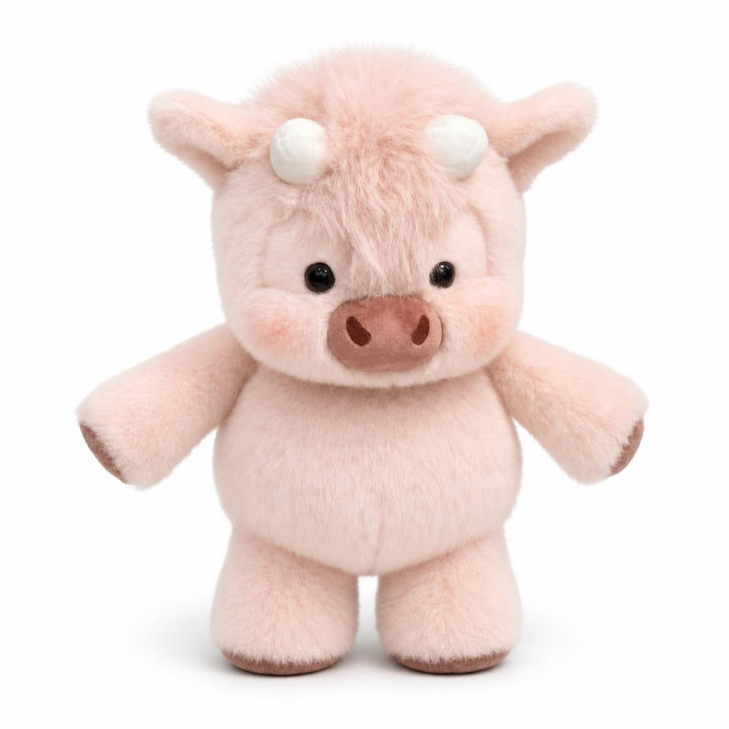 Mia Plush Co. Peach Calf plush toy