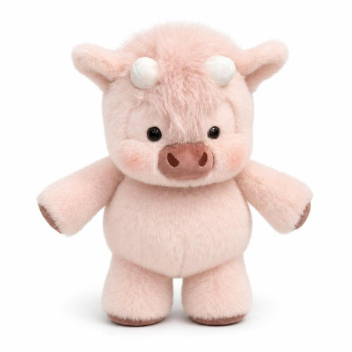 Mia Plush Co. Peach Calf plush toy